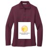 Ladies Silk Touch Long Sleeve Polo Thumbnail