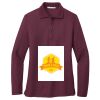 Ladies Silk Touch Long Sleeve Polo Thumbnail