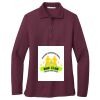 Ladies Silk Touch Long Sleeve Polo Thumbnail