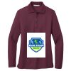 Ladies Silk Touch Long Sleeve Polo Thumbnail