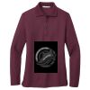 Ladies Silk Touch Long Sleeve Polo Thumbnail