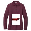 Ladies Silk Touch Long Sleeve Polo Thumbnail