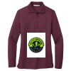 Ladies Silk Touch Long Sleeve Polo Thumbnail