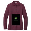 Ladies Silk Touch Long Sleeve Polo Thumbnail