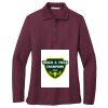 Ladies Silk Touch Long Sleeve Polo Thumbnail