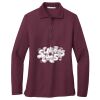 Ladies Silk Touch Long Sleeve Polo Thumbnail