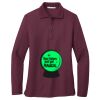 Ladies Silk Touch Long Sleeve Polo Thumbnail