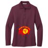 Ladies Silk Touch Long Sleeve Polo Thumbnail