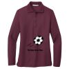 Ladies Silk Touch Long Sleeve Polo Thumbnail