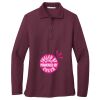 Ladies Silk Touch Long Sleeve Polo Thumbnail