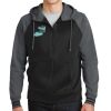 Sport Wick ® Varsity Fleece Full Zip Hooded Jacket Thumbnail